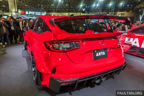 Honda Civic Type R ARTA GT shown at 2026 Tokyo Auto Salon – 20 units only, inspired by GT500 racer