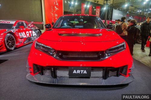 Honda Civic Type R ARTA GT shown at 2026 Tokyo Auto Salon – 20 units only, inspired by GT500 racer