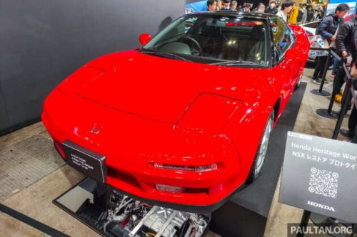 Honda Heritage Works showcases restored Honda NSX NA1 at TAS 2026 – new business launches April 1
