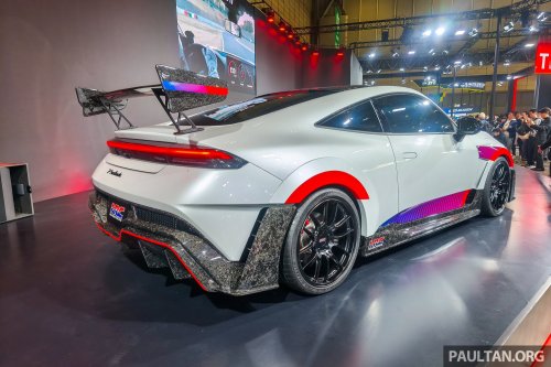 Honda Prelude HRC Concept shown at Tokyo Auto Salon 2026 – coupé gets big wing, carbon-fibre parts