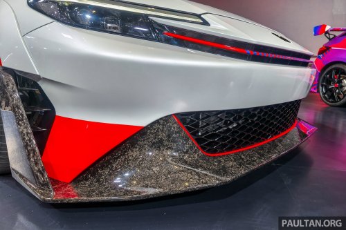 Honda Prelude HRC Concept shown at Tokyo Auto Salon 2026 – coupé gets big wing, carbon-fibre parts