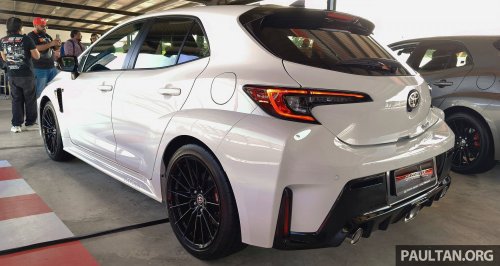 Toyota GR Corolla AT in Malaysia – 8-speed GR DAT, 0-100 km/h 5.3 secs, RM10k more than 6MT at RM379k