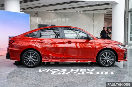 Toyota Vios Hybrid in Malaysia – 111 PS, 27.8 km/l, CKD battery, HEV and GR Sport, RM104k to RM110k