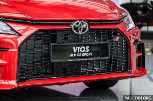 Toyota Vios Hybrid in Malaysia – 111 PS, 27.8 km/l, CKD battery, HEV and GR Sport, RM104k to RM110k