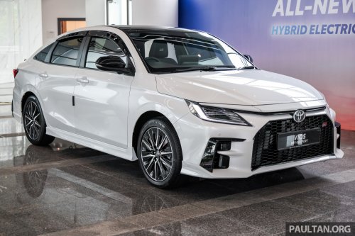 Toyota Vios Hybrid in Malaysia – 111 PS, 27.8 km/l, CKD battery, HEV and GR Sport, RM104k to RM110k