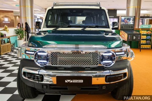 iCaur V23 Retro Edition styling kit on display at PJ showroom this weekend – RM18,888 for first 88 buyers