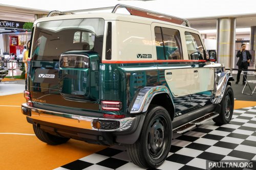 iCaur V23 Retro Edition styling kit on display at PJ showroom this weekend – RM18,888 for first 88 buyers