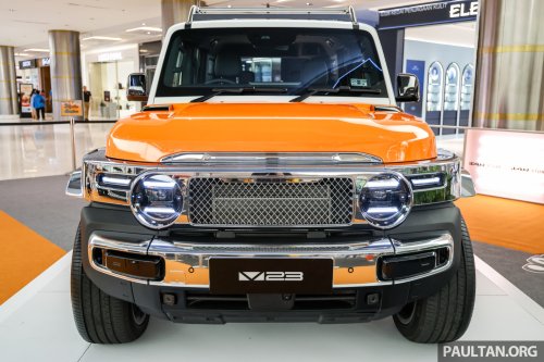 iCaur V23 Retro Edition styling kit on display at PJ showroom this weekend – RM18,888 for first 88 buyers