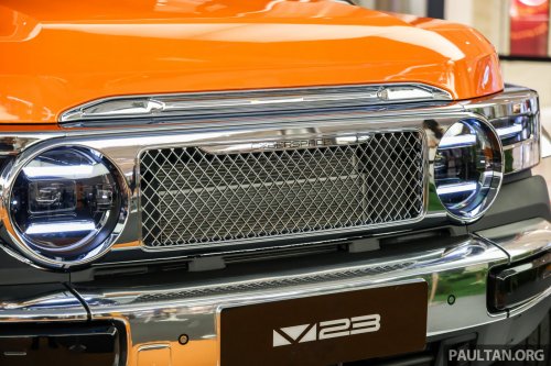 iCaur V23 Retro Edition styling kit on display at PJ showroom this weekend – RM18,888 for first 88 buyers