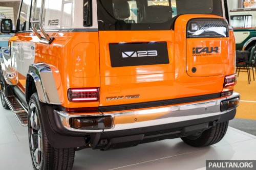 iCaur V23 Retro Edition styling kit on display at PJ showroom this weekend – RM18,888 for first 88 buyers