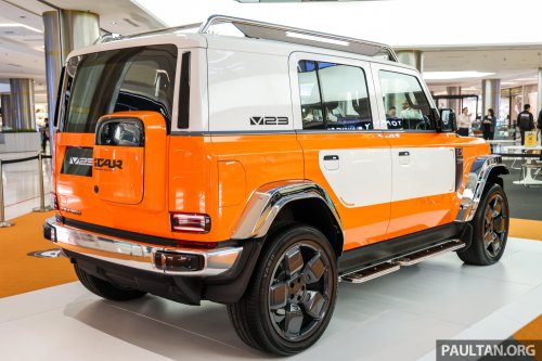 iCaur V23 Retro Edition styling kit on display at PJ showroom this weekend – RM18,888 for first 88 buyers