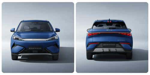 BYD Atto 3 Evo unveiled for Europe – switches to RWD, 800V, 74.8 kWh, up to 510 km WLTP; 449 PS AWD