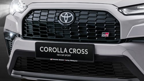 2026 Toyota Corolla Cross HEV GR Sport – new grille, extra GR logos, sportier cabin, same RM149k price