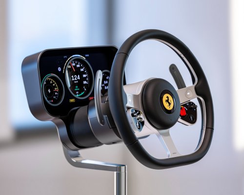 Touchscreens are the wrong tech for main car controls – Ferrari Luce interior, ex-Apple designer Jony Ive