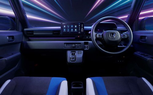 Honda Super-One more details – Boost Violet Pearl colour, 15-inch wheels, 8 Bose speakers