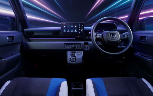 Honda Super-One more details – Boost Violet Pearl colour, 15-inch wheels, 8 Bose speakers