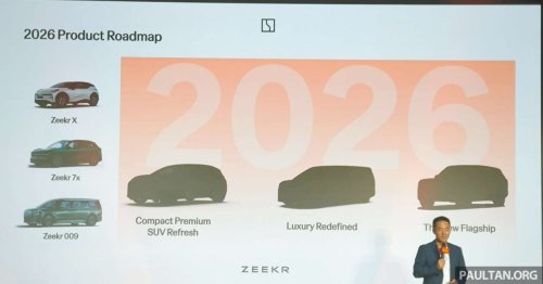 Zeekr Malaysia sold 2,560 units in 2025, aiming for 10k by 2028 – big growth powered by CKD 7X in late-2027?