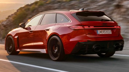 2026 Audi RS5 – 639 PS PHEV über sedan/wagon; 0-100 km/h 3.6 secs, 84 km EV range, up to 2,370 kg