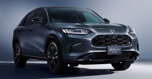 Honda ZR-V updated in Japan – sub-CR-V crossover is now hybrid only; Cross Touring, Black Style editions