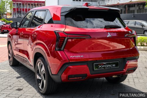 Mitsubishi Xforce bookings cross 1,000 units before April launch – RM5k rebate extended to next 1k buyers