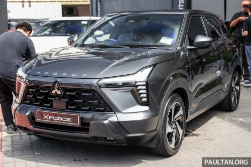 Mitsubishi Xforce bookings cross 1,000 units before April launch – RM5k rebate extended to next 1k buyers