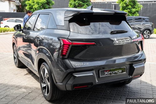 2026 Mitsubishi Xforce previewed in Malaysia – CKD; RM110k-RM120k est; 1.5L NA, CVT; launch in April