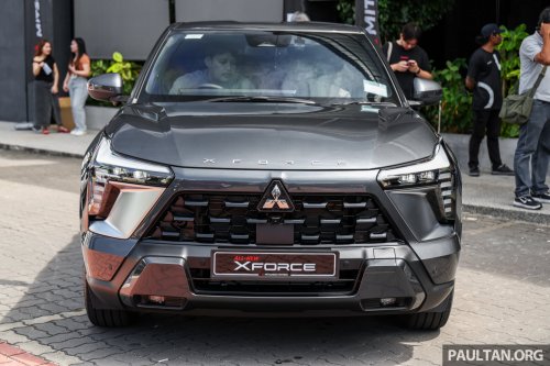 2026 Mitsubishi Xforce previewed in Malaysia – CKD; RM110k-RM120k est; 1.5L NA, CVT; launch in April
