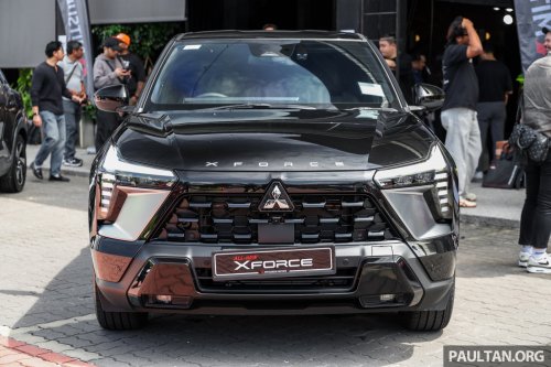 2026 Mitsubishi Xforce previewed in Malaysia – CKD; RM110k-RM120k est; 1.5L NA, CVT; launch in April
