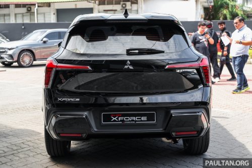 Mitsubishi Xforce bookings cross 1,000 units before April launch – RM5k rebate extended to next 1k buyers