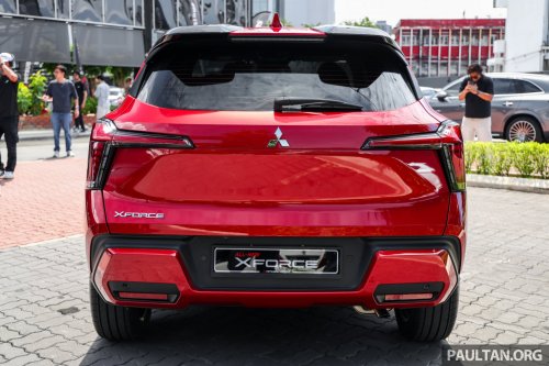 2026 Mitsubishi Xforce previewed in Malaysia – CKD; RM110k-RM120k est; 1.5L NA, CVT; launch in April