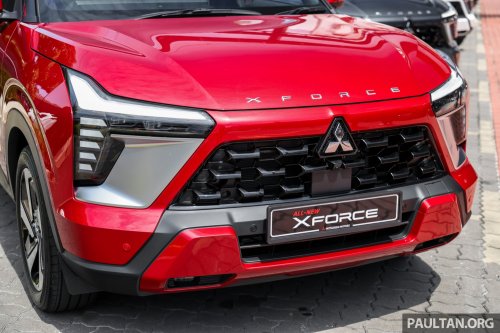 2026 Mitsubishi Xforce previewed in Malaysia – CKD; RM110k-RM120k est; 1.5L NA, CVT; launch in April