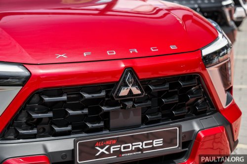 2026 Mitsubishi Xforce previewed in Malaysia – CKD; RM110k-RM120k est; 1.5L NA, CVT; launch in April