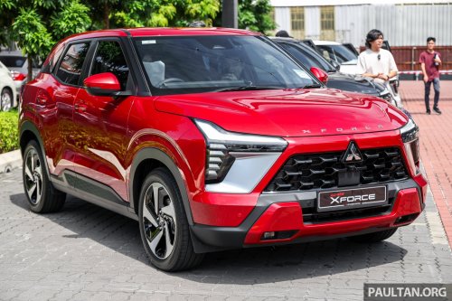 2026 Mitsubishi Xforce previewed in Malaysia – CKD; RM110k-RM120k est; 1.5L NA, CVT; launch in April