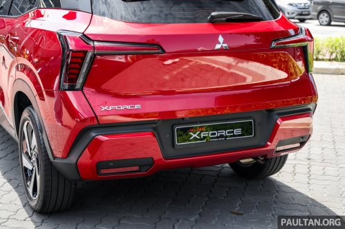 Mitsubishi Xforce bookings cross 1,000 units before April launch – RM5k rebate extended to next 1k buyers