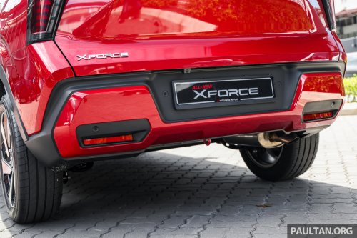 2026 Mitsubishi Xforce previewed in Malaysia – CKD; RM110k-RM120k est; 1.5L NA, CVT; launch in April