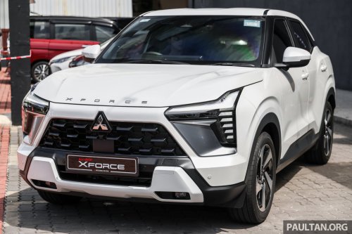 Mitsubishi Xforce bookings cross 1,000 units before April launch – RM5k rebate extended to next 1k buyers