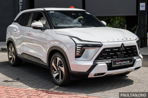 2026 Mitsubishi Xforce previewed in Malaysia – CKD; RM110k-RM120k est; 1.5L NA, CVT; launch in April