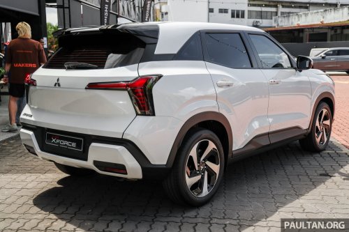 2026 Mitsubishi Xforce previewed in Malaysia – CKD; RM110k-RM120k est; 1.5L NA, CVT; launch in April