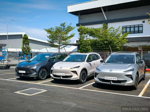 CKD MG S5 EV rolls off EPMB Melaka plant – extra 35 hp/100 Nm, Lux only, open for booking, RM120k est