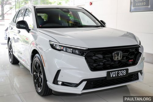 2026 Honda CR-V e:HEV RS – Malaysian update adds new kit, BLIS, RCTA, built-in Google, still RM196k