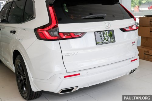 2026 Honda CR-V e:HEV RS – Malaysian update adds new kit, BLIS, RCTA, built-in Google, still RM196k