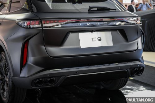 Omoda C9 Matte Black Limited Edition in Malaysia – limited units, deliveries have begun, RM191,800