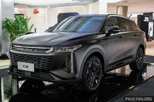 Omoda C9 Matte Black Limited Edition in Malaysia – limited units, deliveries have begun, RM191,800