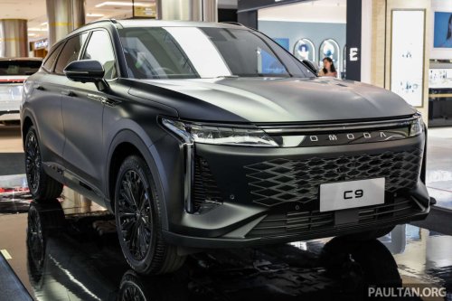 Omoda C9 Matte Black Limited Edition in Malaysia – limited units, deliveries have begun, RM191,800