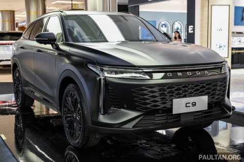 Omoda C9 Matte Black Limited Edition in Malaysia – limited units, deliveries have begun, RM191,800