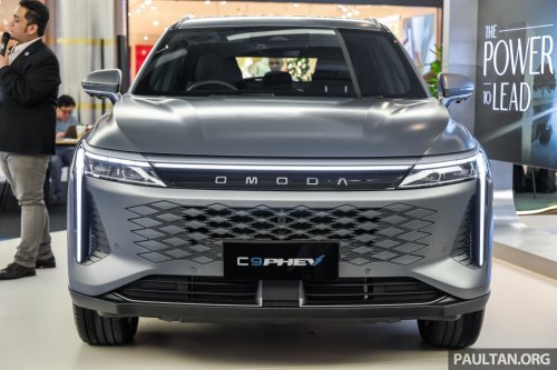 Omoda C9 PHEV launched in Malaysia – 1.5T petrol, 537 PS/650 Nm PHEV, 145 km EV range WLTP; RM209k