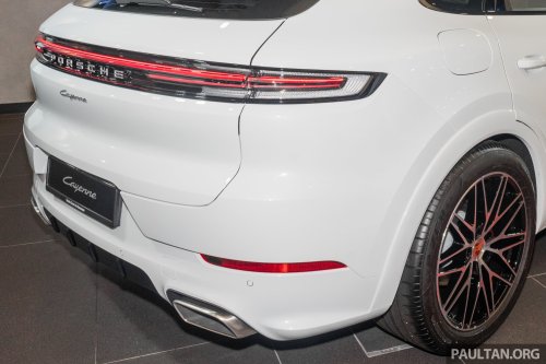 2026 Porsche Cayenne, Cayenne S E-Hybrid Coupé previewed in Malaysia – updated with new wheels, kit