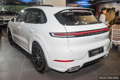 2026 Porsche Cayenne, Cayenne S E-Hybrid Coupé previewed in Malaysia – updated with new wheels, kit