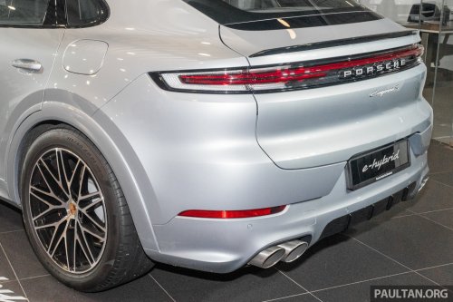 2026 Porsche Cayenne, Cayenne S E-Hybrid Coupé previewed in Malaysia – updated with new wheels, kit
