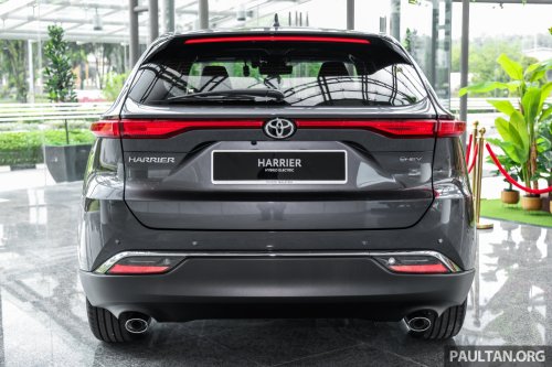 2026 Toyota Harrier 2.5 HEV in Malaysia – 217 PS hybrid is the new sole XU80 variant, RM289,000 OTR